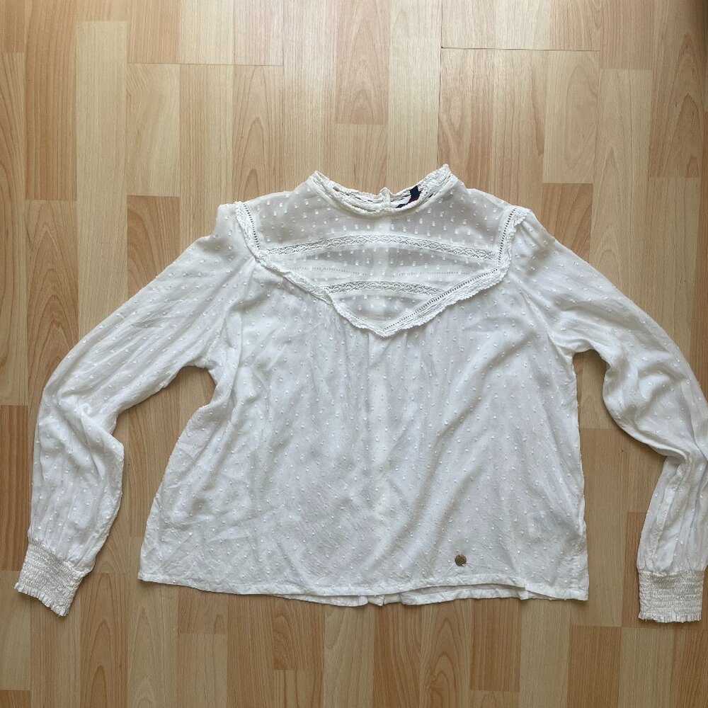 SuperDry White Blouse